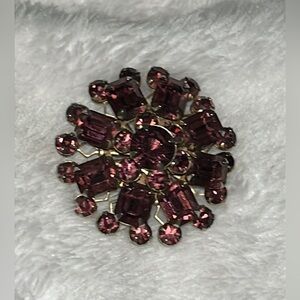 ❤️5 for $15 Elegant Purple Gemstone Brooch